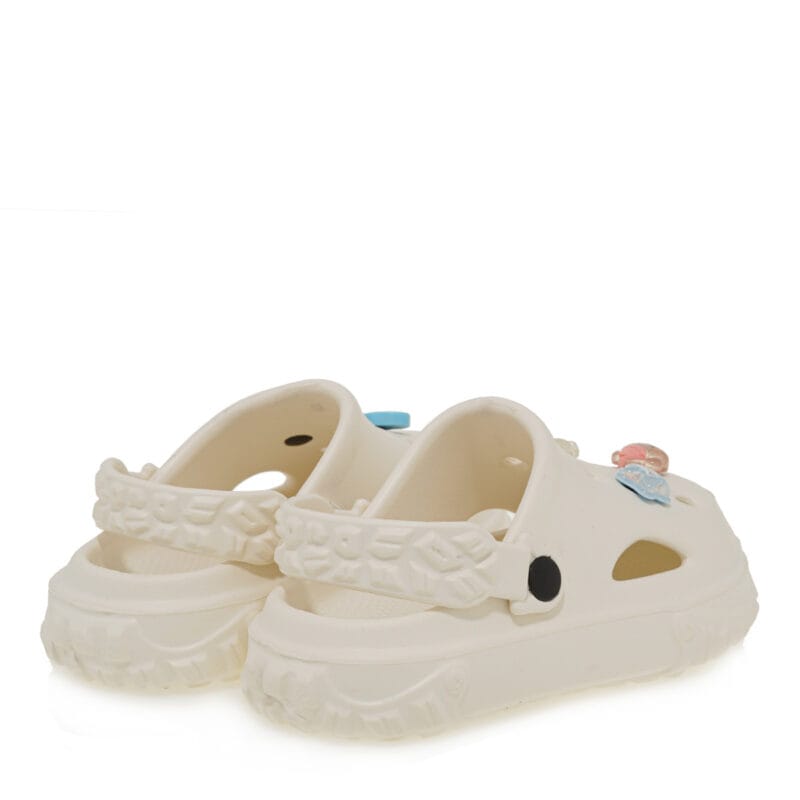 Exe Kids Παιδικά Clogs Unisex Off White - Image 3