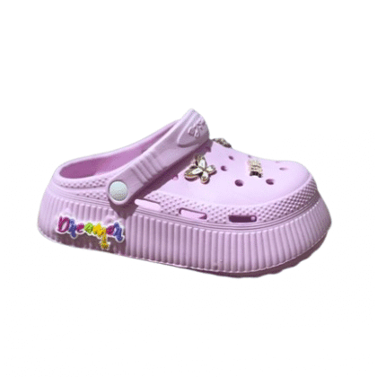 Calx Σαμπό Clogs Μπεμπέ Με Αποσπώμενα Διακοσμητικά Για Κορίτσι Ρόζ