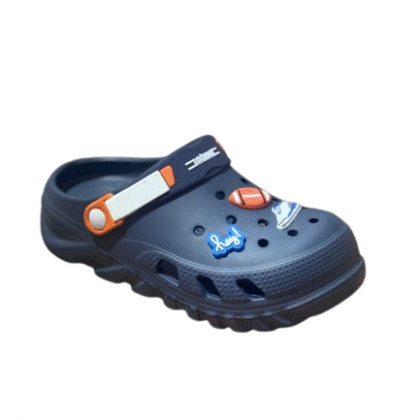 Calx Σαμπό Clogs Με Αποσπώμενα Διακοσμητικά Για Αγόρι Γκρί