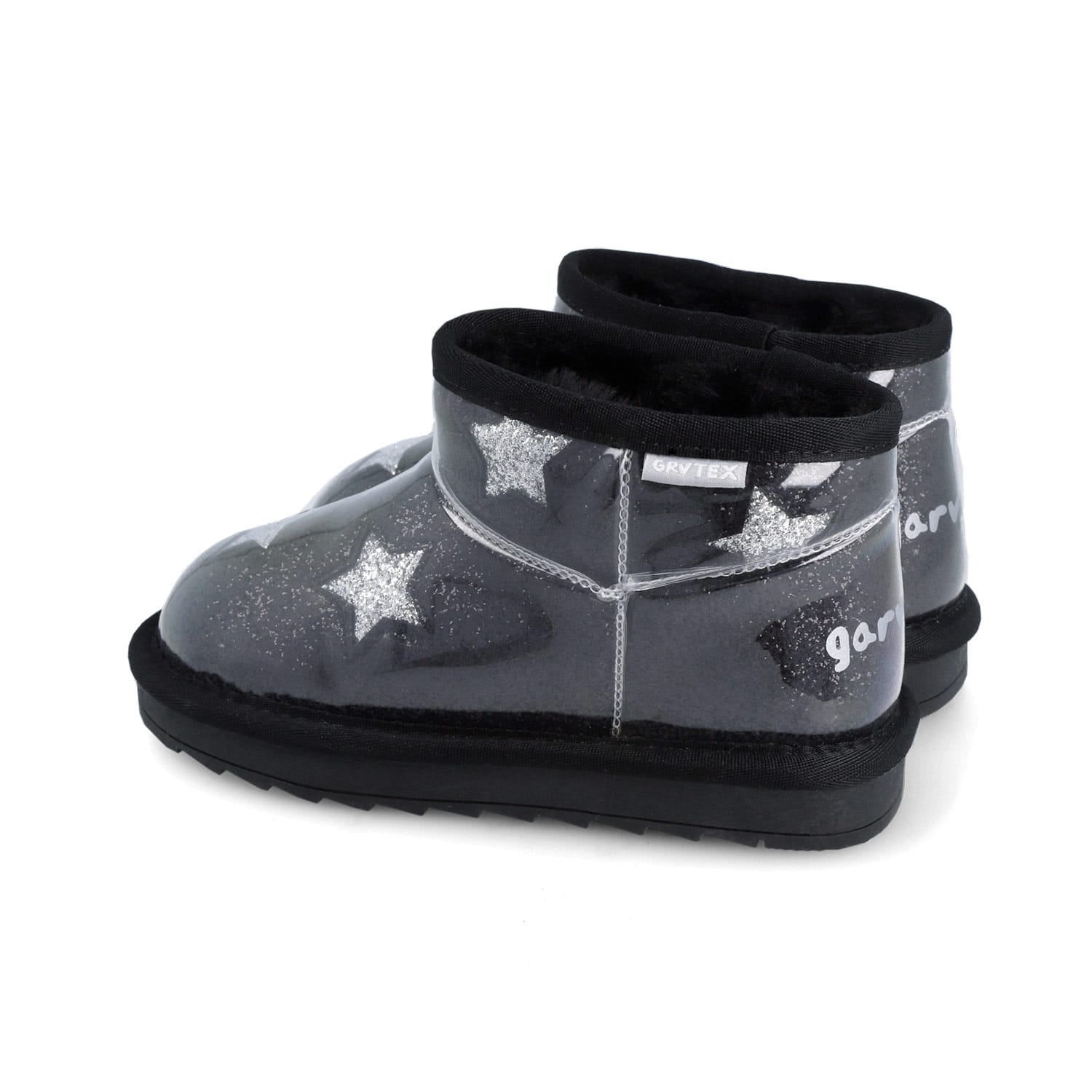 Garvalin Ανατομικό Αδιάβροχο Μποτάκι Για Κορίτσι Μαύρο Με Αστέρια - Image 5