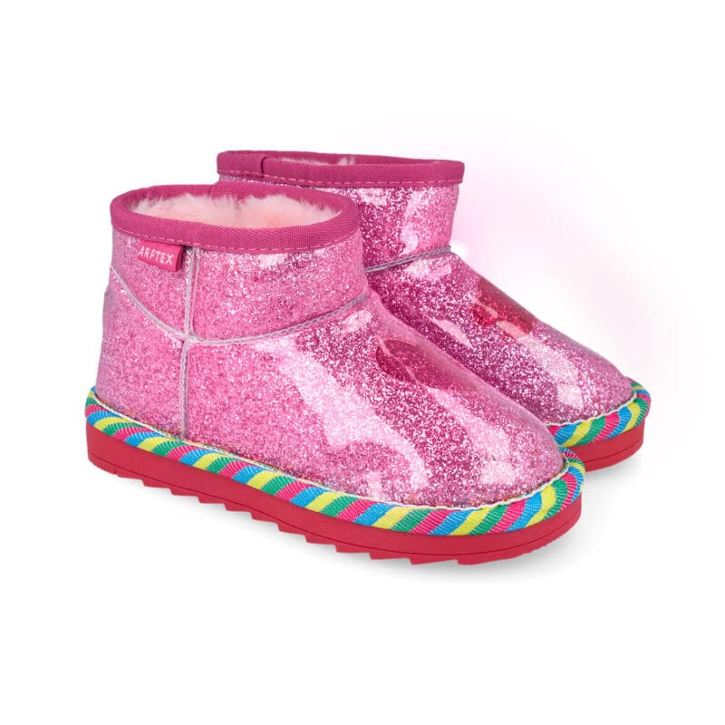 Agatha Ruiz De La Prada Ανατομικό Αδιάβροχο Μποτάκι Για Κορίτσι Ρόζ Με Καρδούλα - Image 4