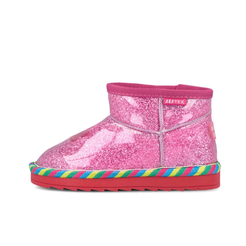 Agatha Ruiz De La Prada Ανατομικό Αδιάβροχο Μποτάκι Για Κορίτσι Ρόζ Με Καρδούλα - Image 3