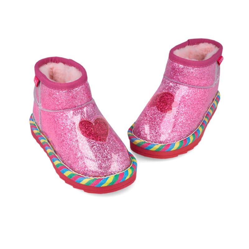 Agatha Ruiz De La Prada Ανατομικό Αδιάβροχο Μποτάκι Για Κορίτσι Ρόζ Με Καρδούλα - Image 6