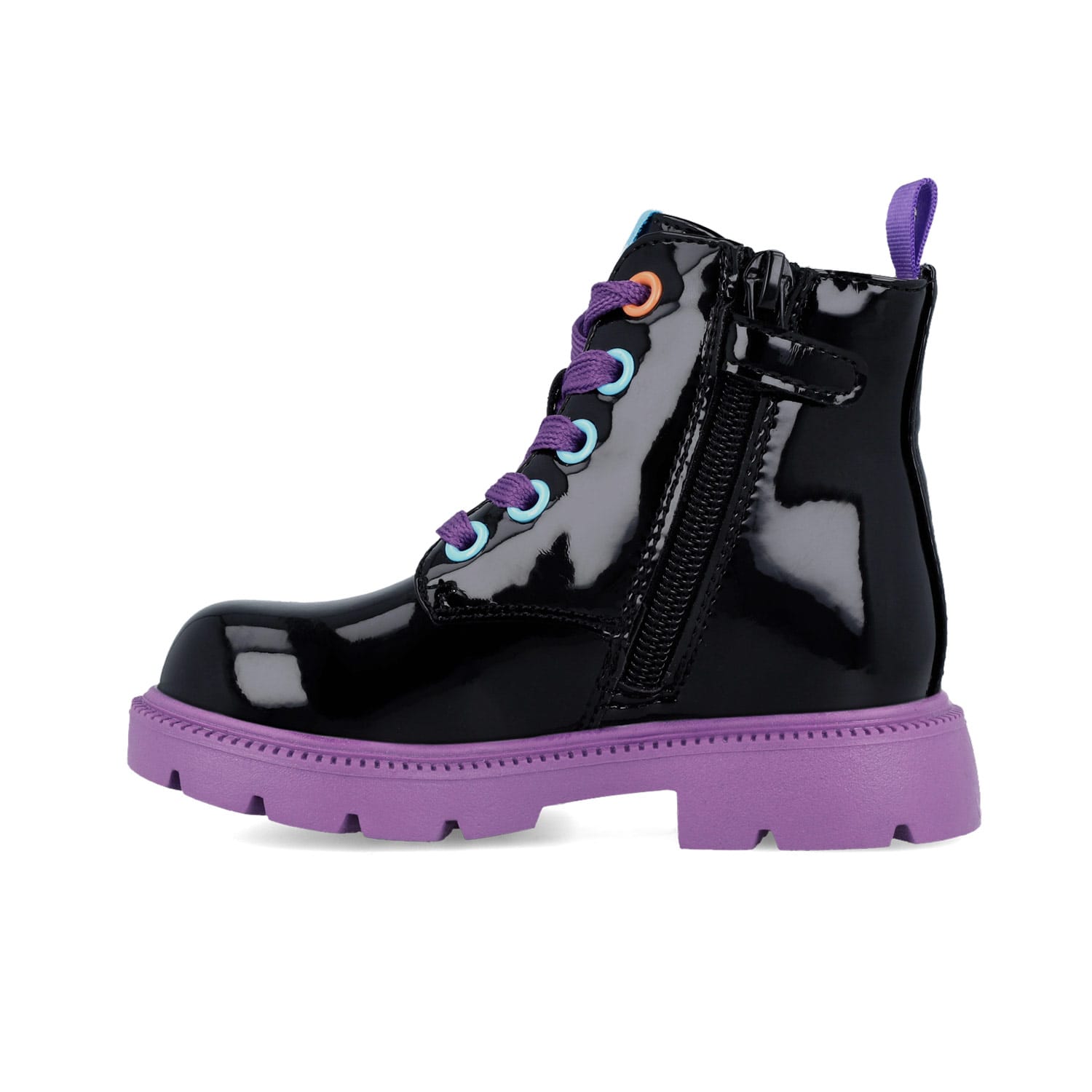 Garvalin Ανατομικό Μποτάκι Για Κορίτσι Bluey Μαύρο/Μώβ - Image 4