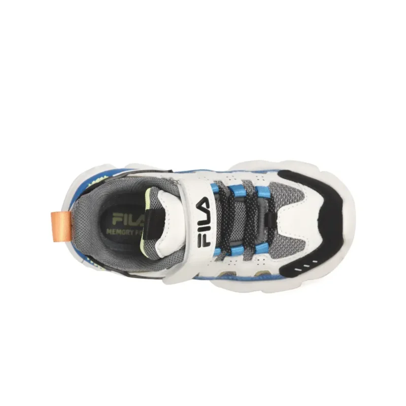 Fila Ανατομικό Αθλητικό Unisex Μπλέ/Λευκό Memory Spinel 3 - Image 4