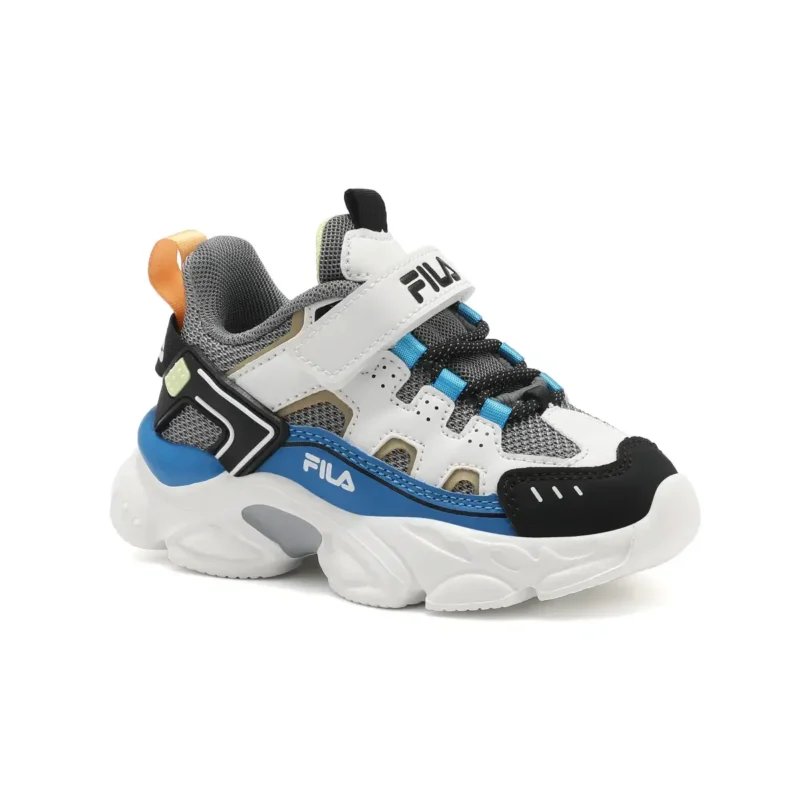 Fila Ανατομικό Αθλητικό Unisex Μπλέ/Λευκό Memory Spinel 3 - Image 3