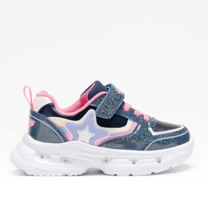 Lelli Kelly Ανατομικό Αθλητικό Για Κορίτσι Μπλέ Με Αστέρι Και Φωτάκια