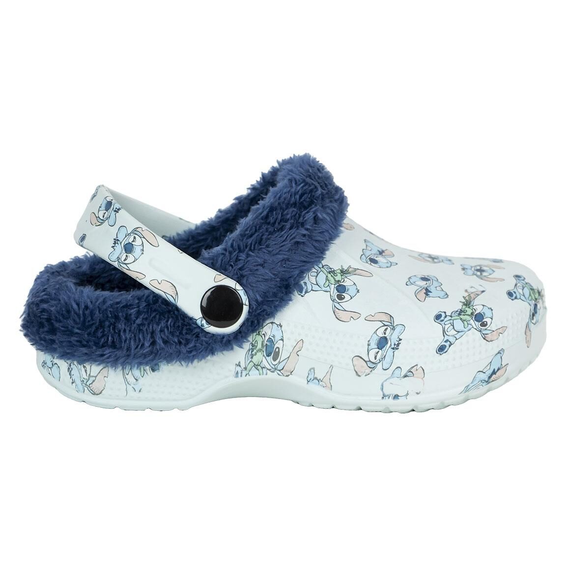 Cerda Παιδικά Clogs Με Εσωτερική Επένδυση Stitch Μπλέ