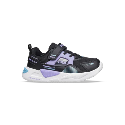 Fila Αδιάβροχο Ανατομικό Αθλητικό Για Κορίτσι Μαύρο/Μώβ Memory Killington 3 Nanobionic