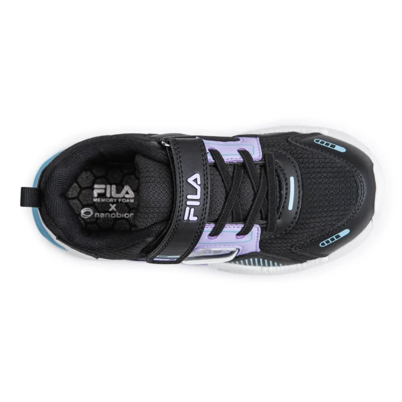 Fila Αδιάβροχο Ανατομικό Αθλητικό Για Κορίτσι Μαύρο/Μώβ Memory Killington 3 Nanobionic - Image 4