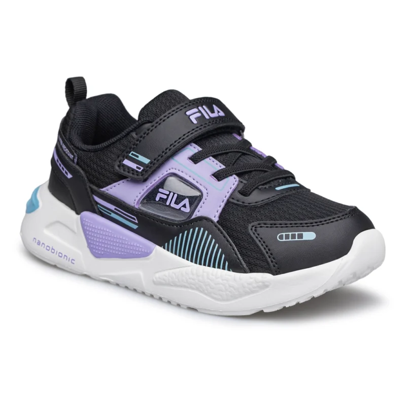 Fila Αδιάβροχο Ανατομικό Αθλητικό Για Κορίτσι Μαύρο/Μώβ Memory Killington 3 Nanobionic - Image 2