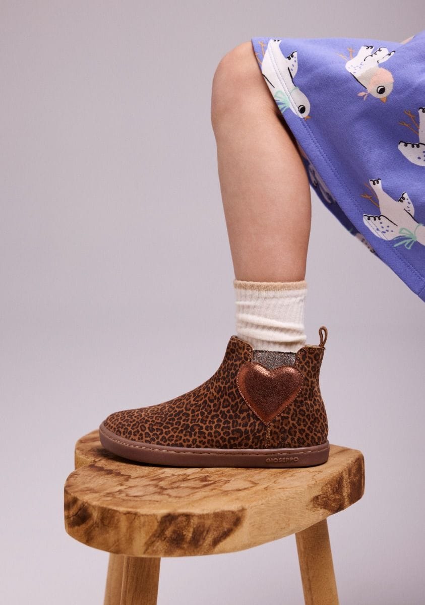 Gioseppo Δερμάτινο Ανατομικό Μποτάκι Για Κορίτσι Leopard - Image 9