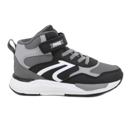 Primigi Αδιάβροχο Ανατομικό Μποτάκι Για Αγόρι Μαύρο/Γκρί