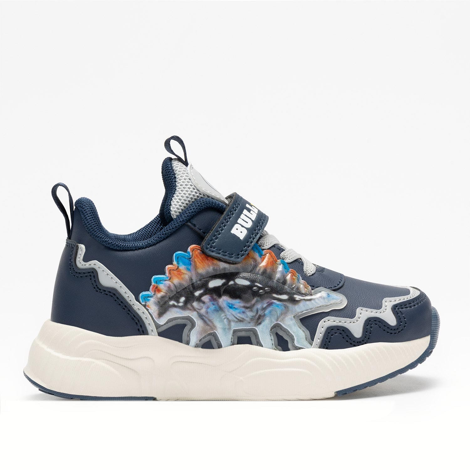 Bull Boys Ανατομικό Αθλητικό Για Αγόρι Μπλέ Με Δεινόσαυρο Και Φωτάκια