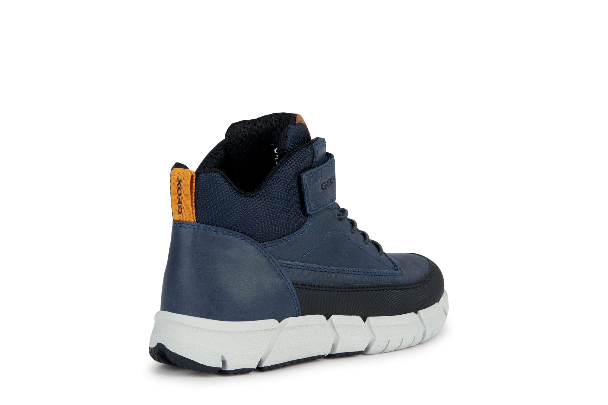 Geox Ανατομικό Δερμάτινο Μποτάκι Για Αγόρι Σκούρο Μπλέ - Image 3