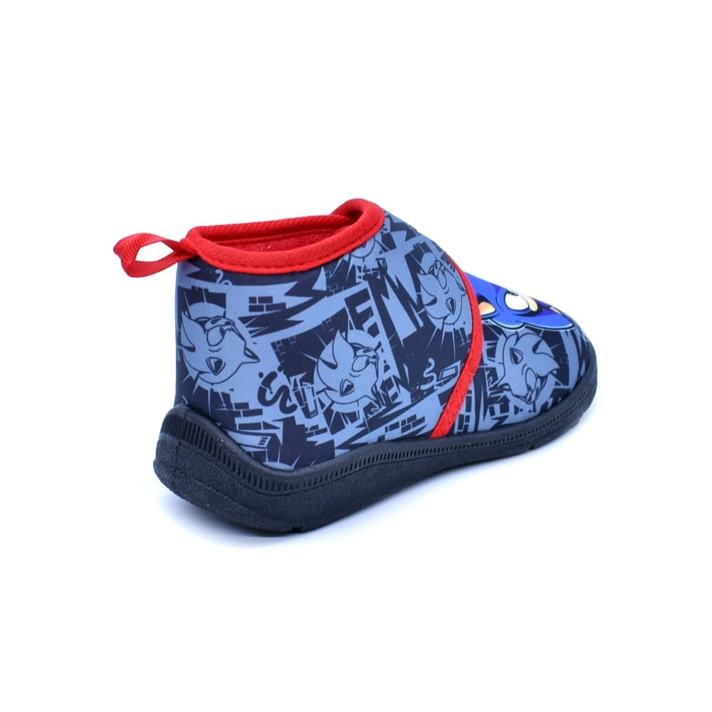 Disney Ανατομικό Παντοφλάκι Για Το Σπίτι Για Αγόρι Sonic Μπλέ Σκούρο - Image 3