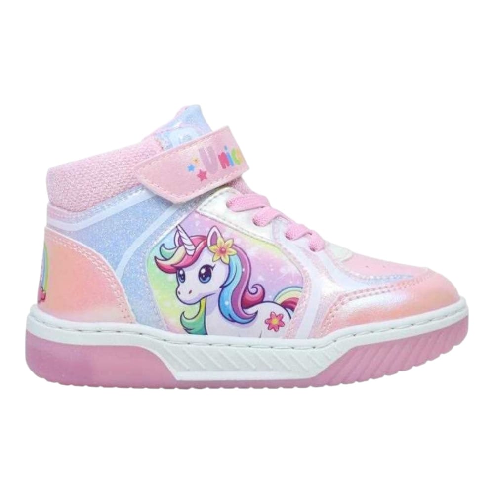 Disney Ανατομικό Μποτάκι Για Κορίτσι Unicorn Με Φωτάκια Ρόζ