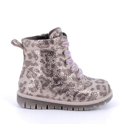 Primigi Ανατομικό Μποτάκι Μπεμπέ Για Κορίτσι Καφέ Leopard