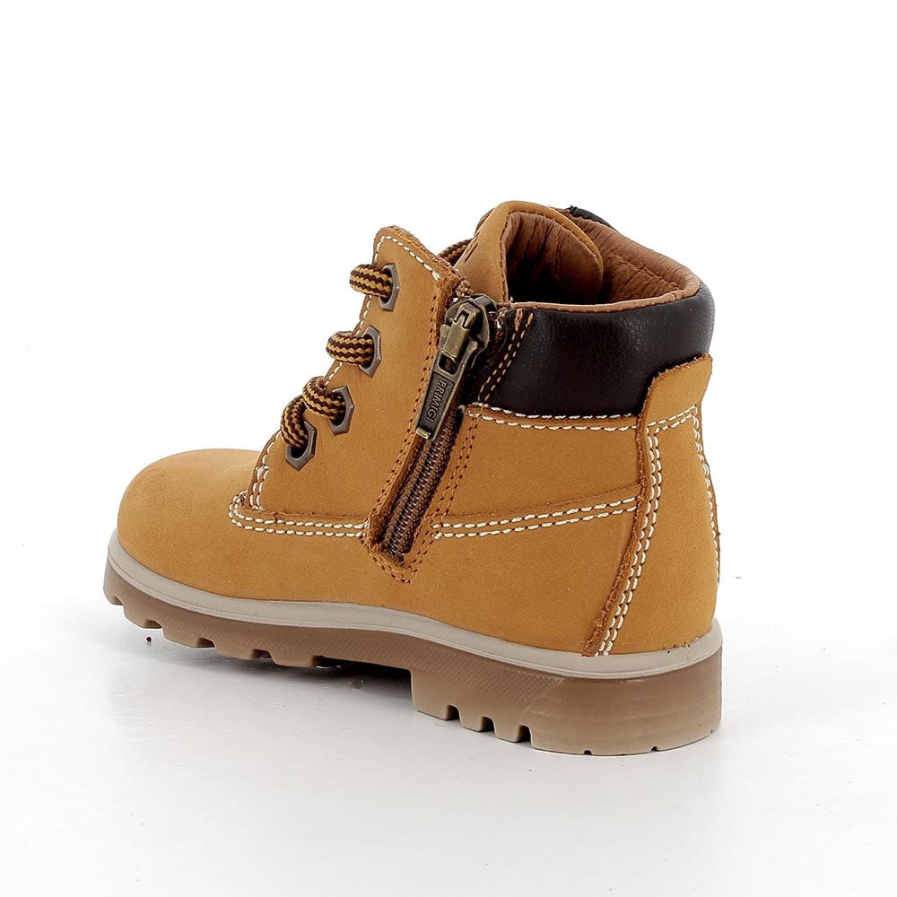 Primigi Ανατομικό Δερμάτινο Ορειβατικό Μποτάκι Για Αγόρι Ταμπά - Image 3