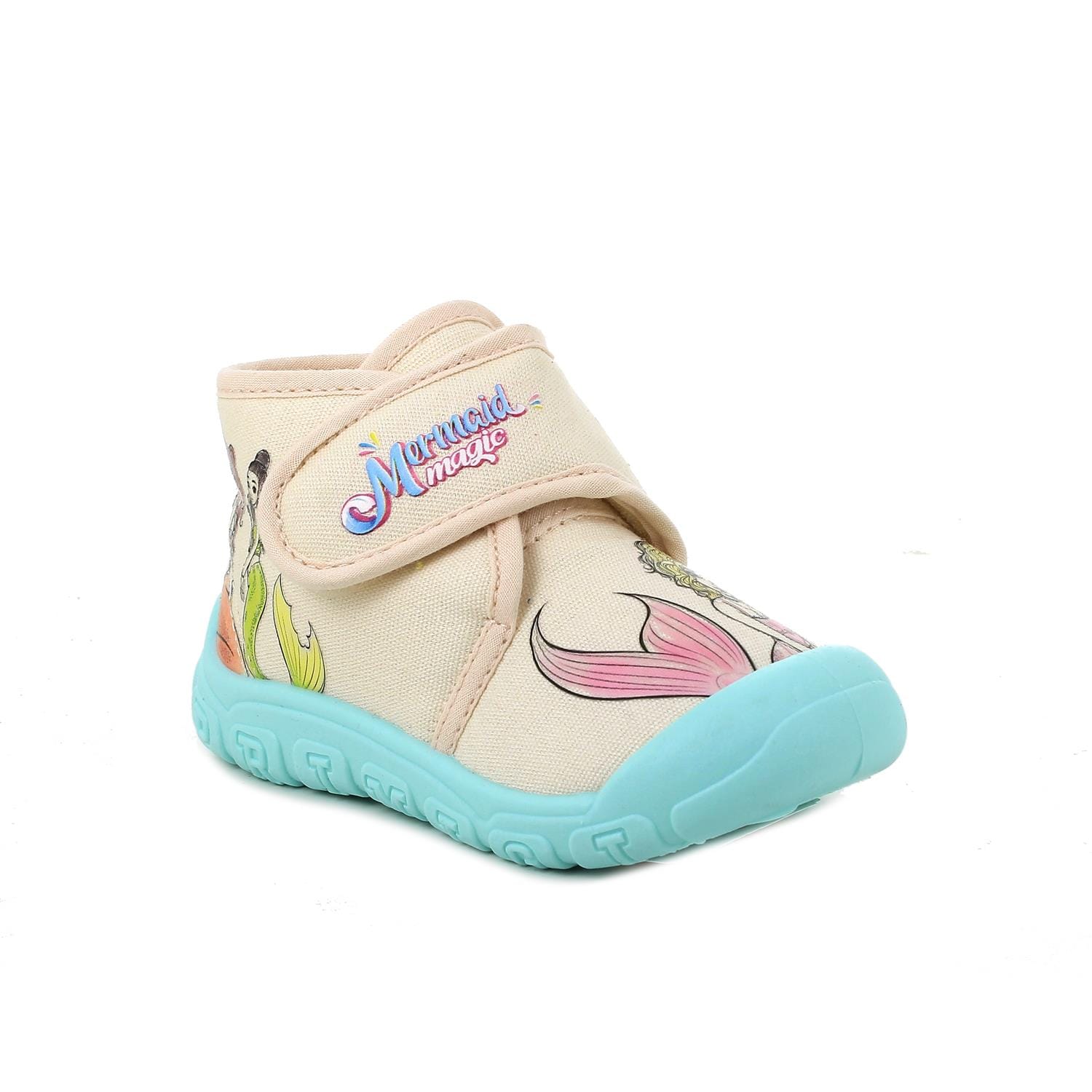 Primigi Ανατομικό Παιδικό Παντοφλάκι Για Το Σπίτι Για Κορίτσι Mermaid Magic Μπέζ - Image 2