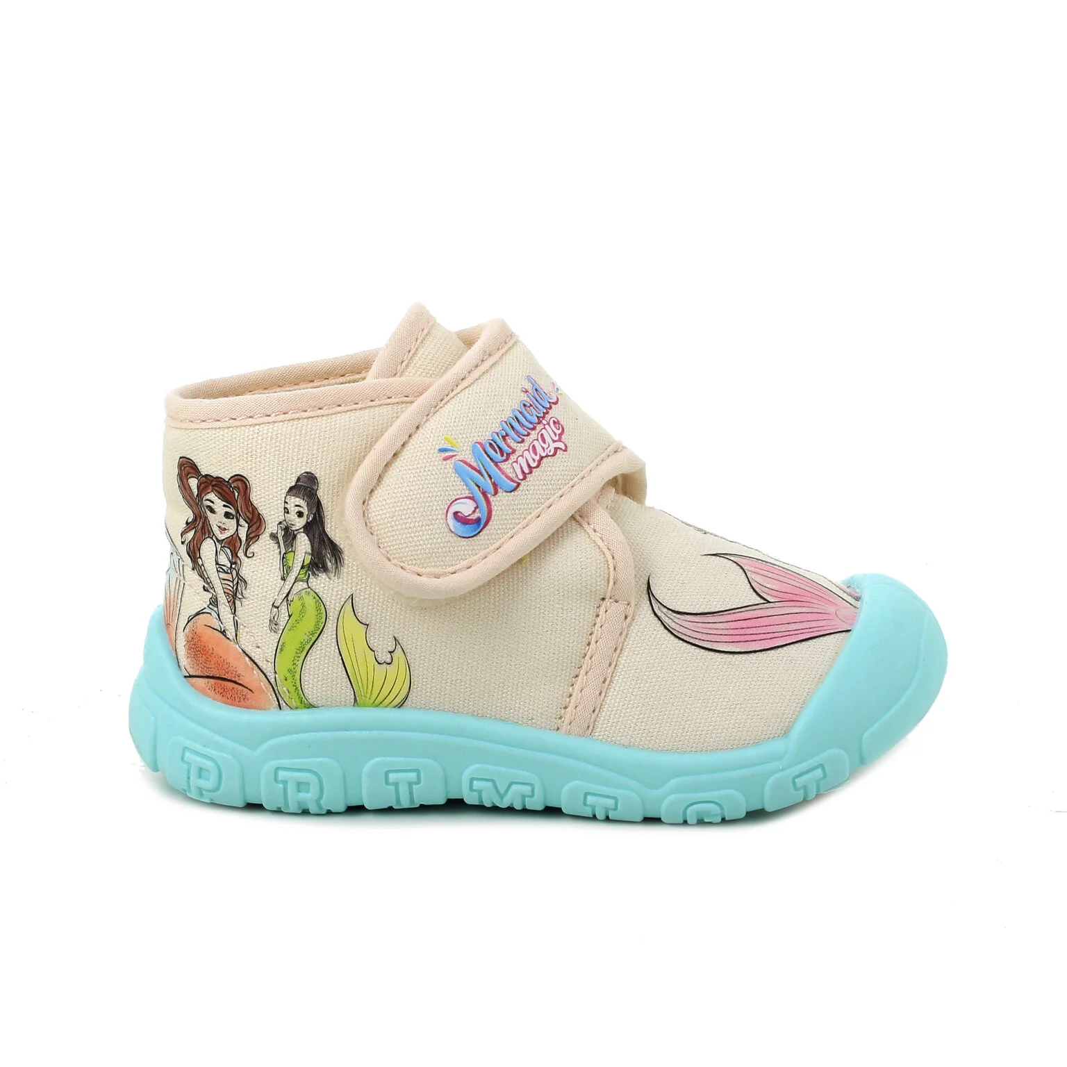 Primigi Ανατομικό Παιδικό Παντοφλάκι Για Το Σπίτι Για Κορίτσι Mermaid Magic Μπέζ