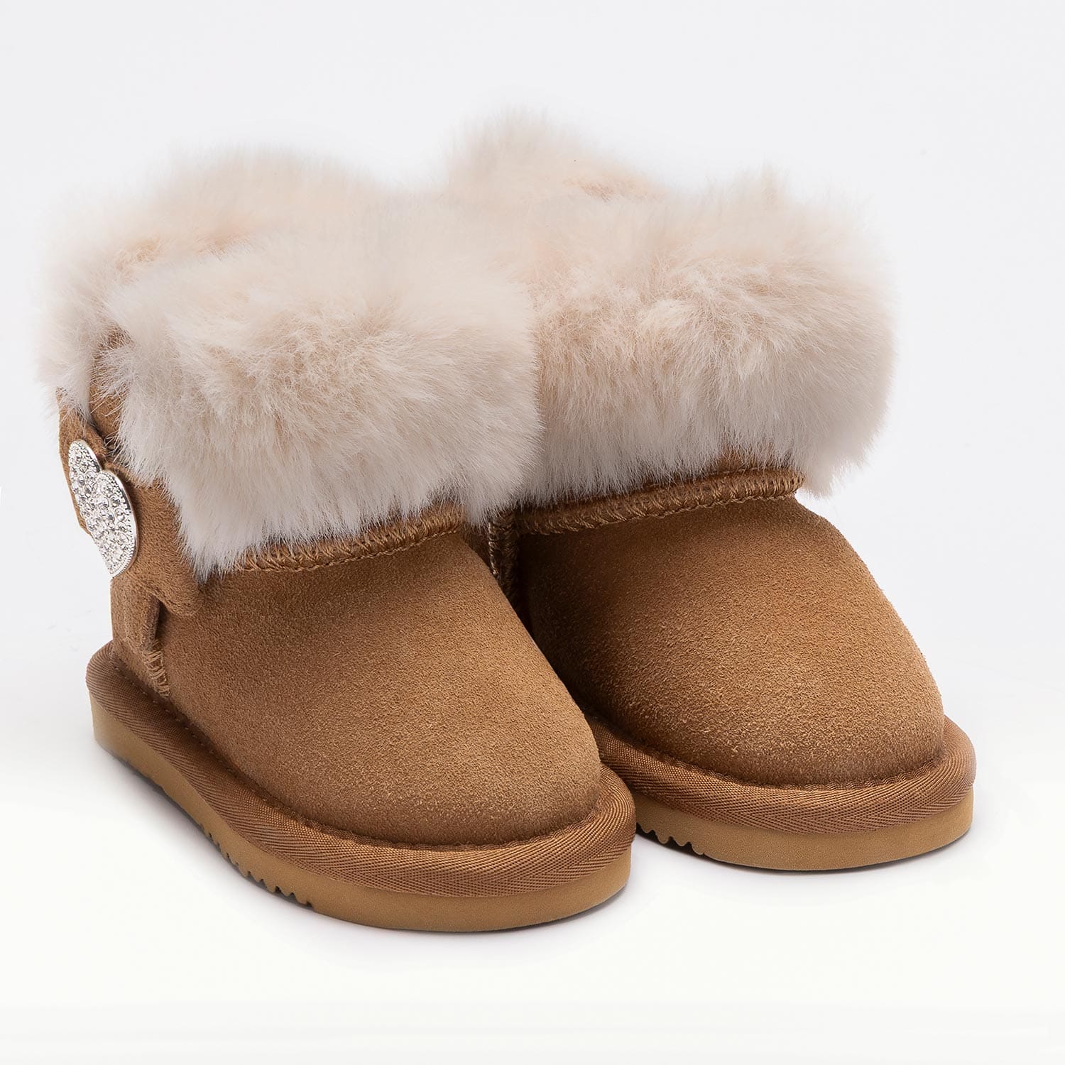 Lelli Kelli Ανατομικό Μποτάκι Γούνινο Με Καρδούλα Ταμπά - Image 3