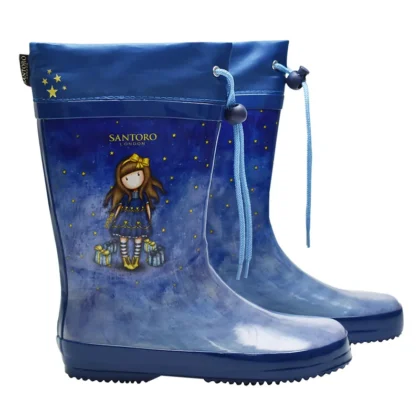 Stamion Γαλότσα Santoro Gorjuss Για Κορίτσι Μπλέ