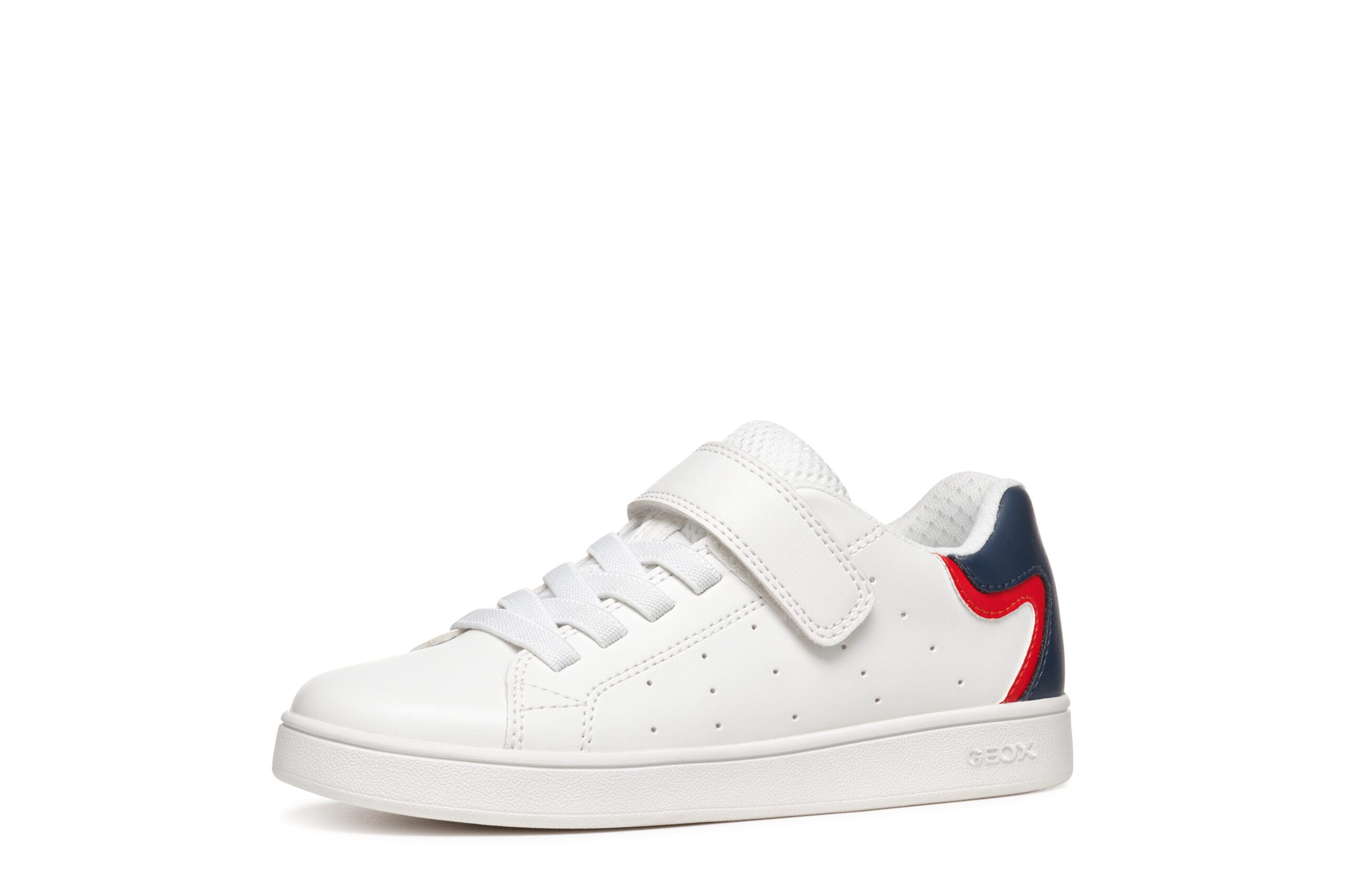 Geox Ανατομικό Sneaker Για Αγόρι Λευκό/Μπλέ - Image 3