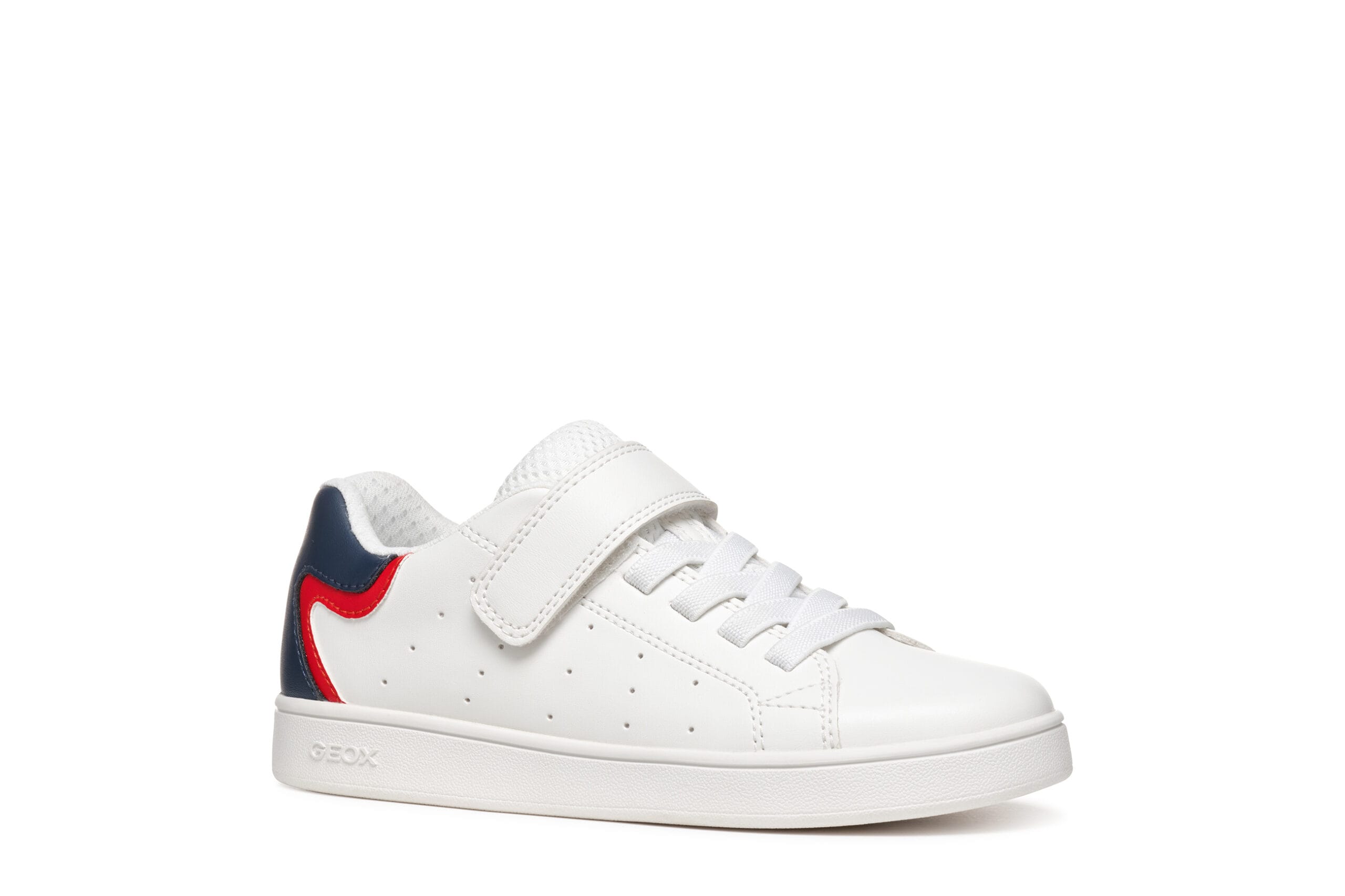 Geox Ανατομικό Sneaker Για Αγόρι Λευκό/Μπλέ - Image 2