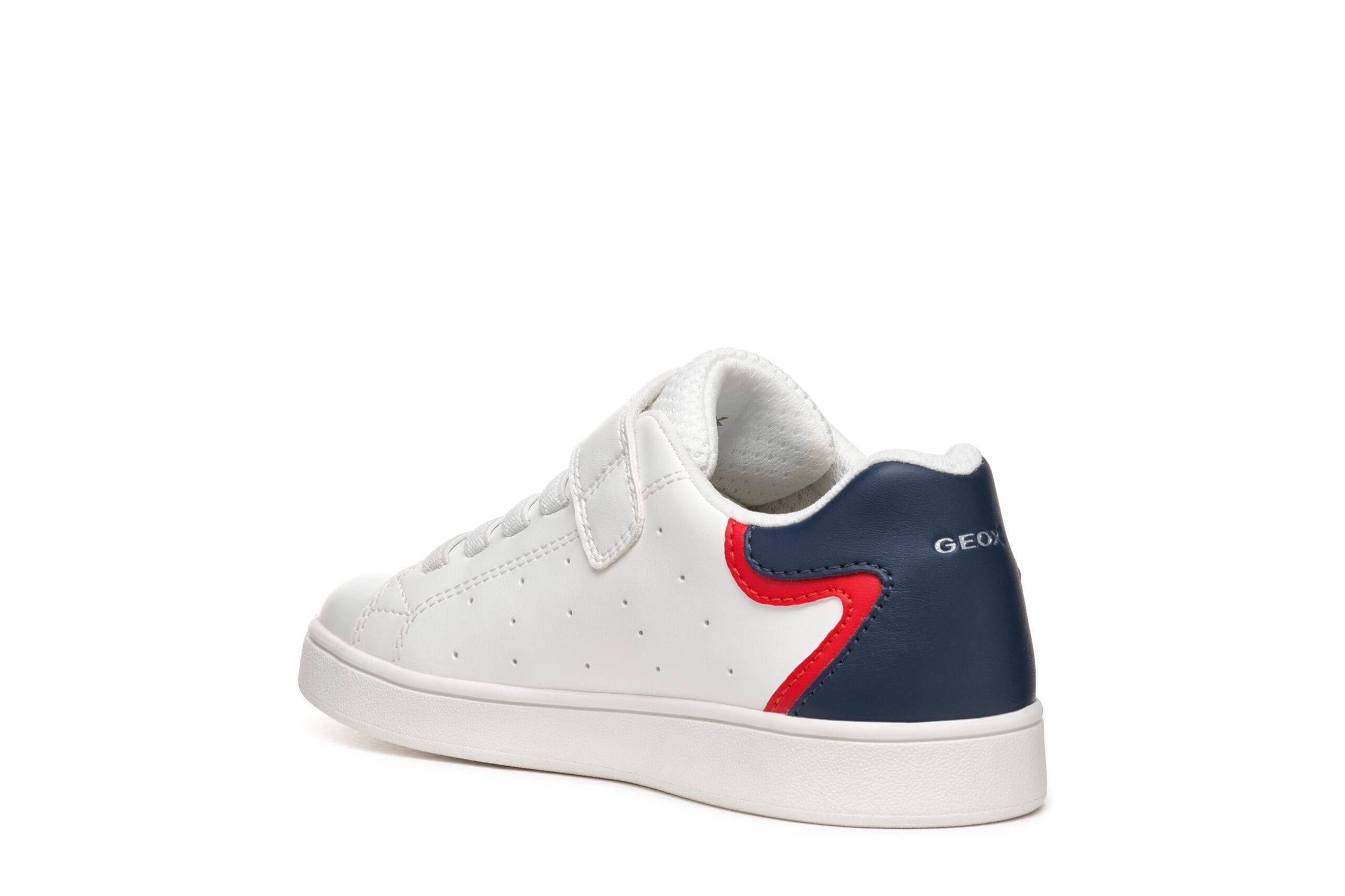 Geox Ανατομικό Sneaker Για Αγόρι Λευκό/Μπλέ - Image 5