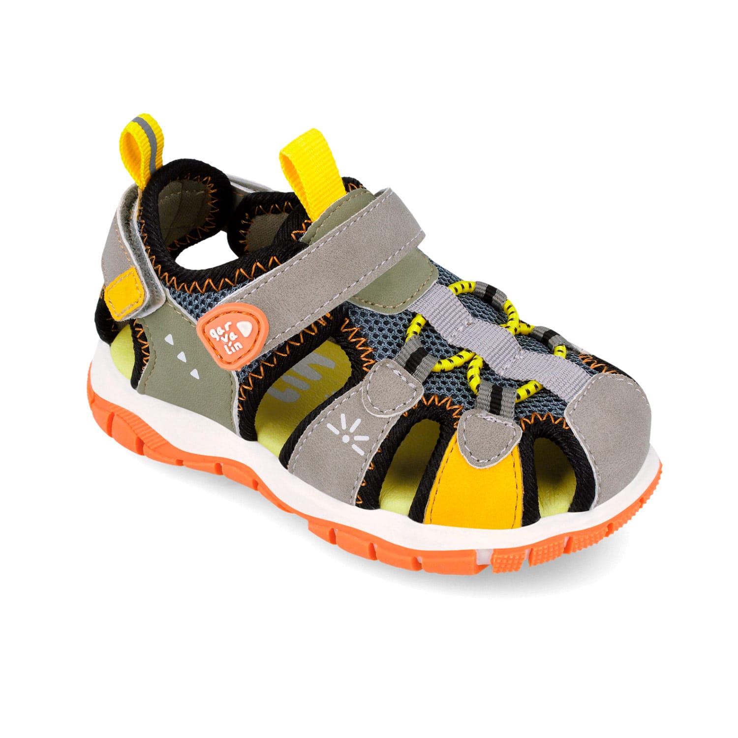 Garvalin Ανατομικό Παπουτσοπέδιλο Για Αγόρι Γκρί - Image 2