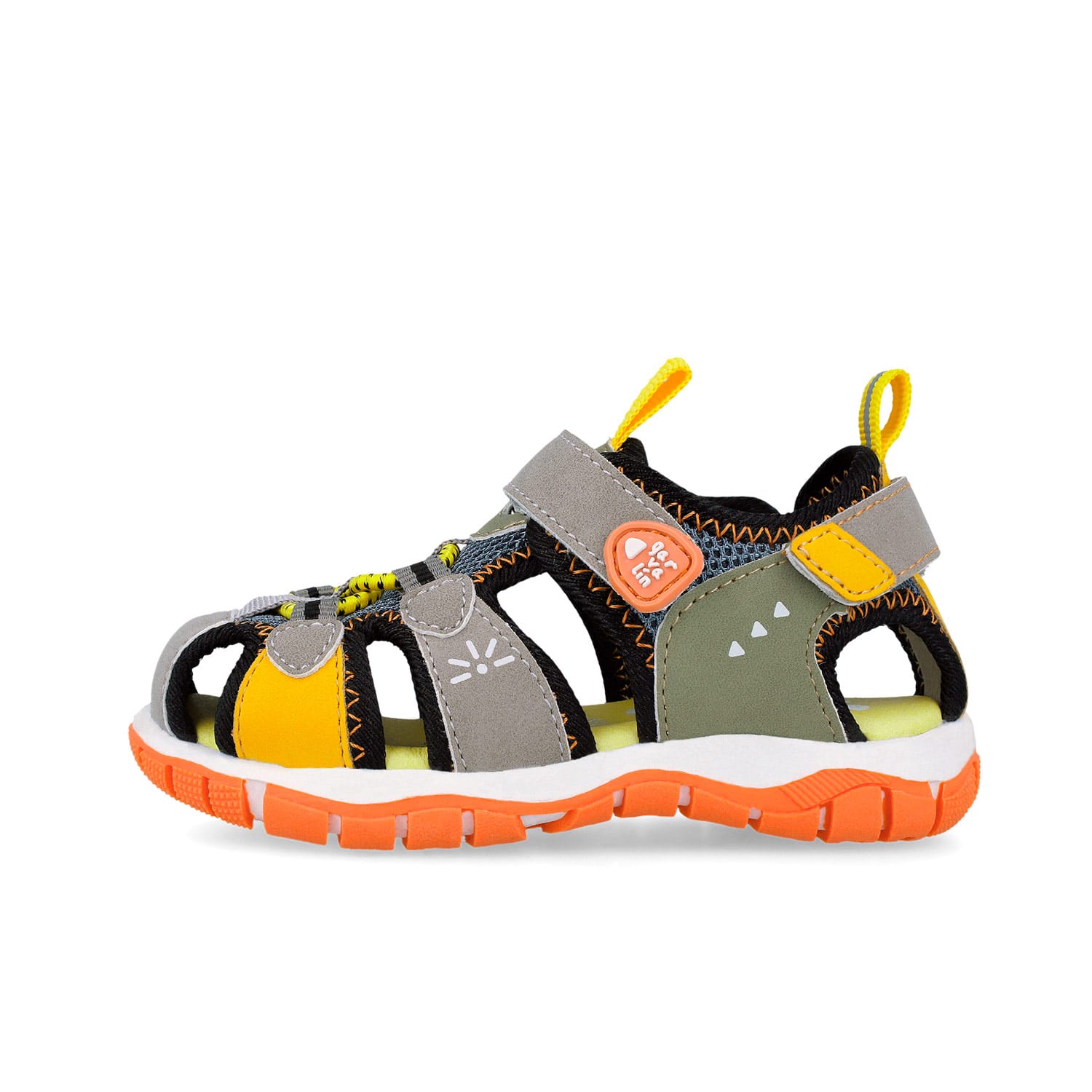 Garvalin Ανατομικό Παπουτσοπέδιλο Για Αγόρι Γκρί - Image 3