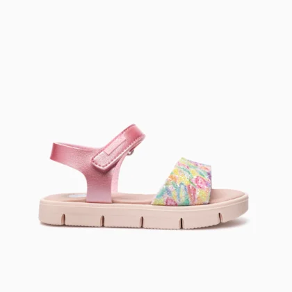 Pablosky Ανατομικό Πέδιλο Για Κορίτσι Ρόζ Πολύχρωμο
