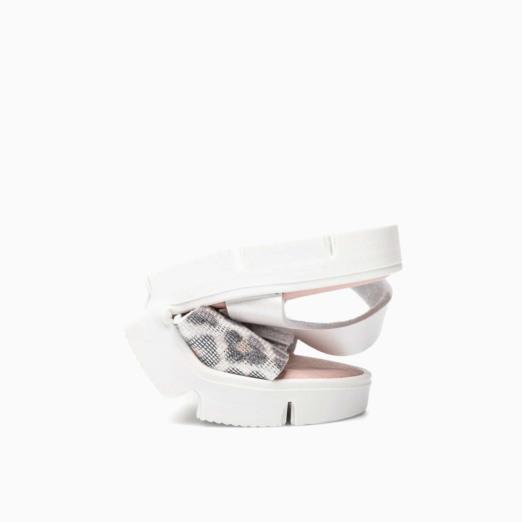 Pablosky Ανατομικό Πέδιλο Για Κορίτσι Λευκό Leopard - Image 5