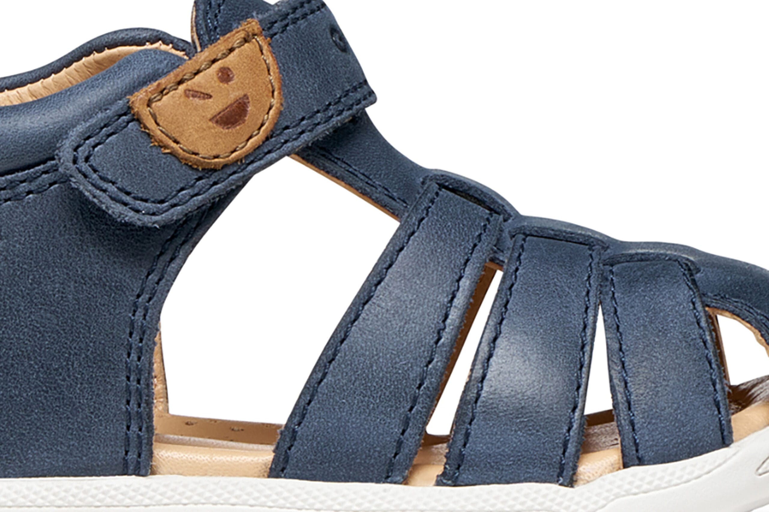 Geox Δερμάτινο Ανατομικό Παπουτσοπέδιλο Για Αγόρι Μπλέ - Image 9