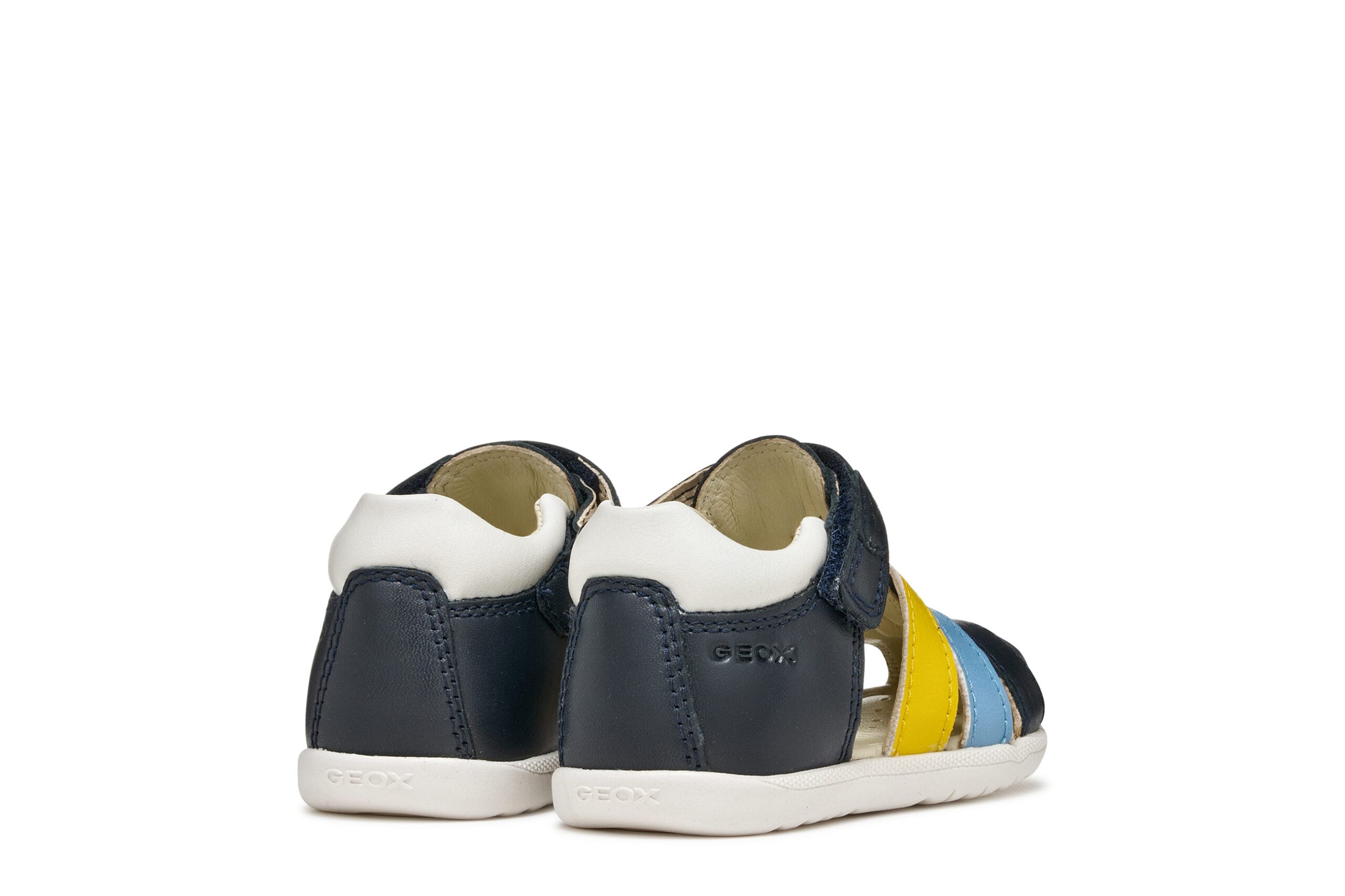 Geox Δερμάτινο Ανατομικό Παπουτσοπέδιλο Για Αγόρι Navy - Image 7