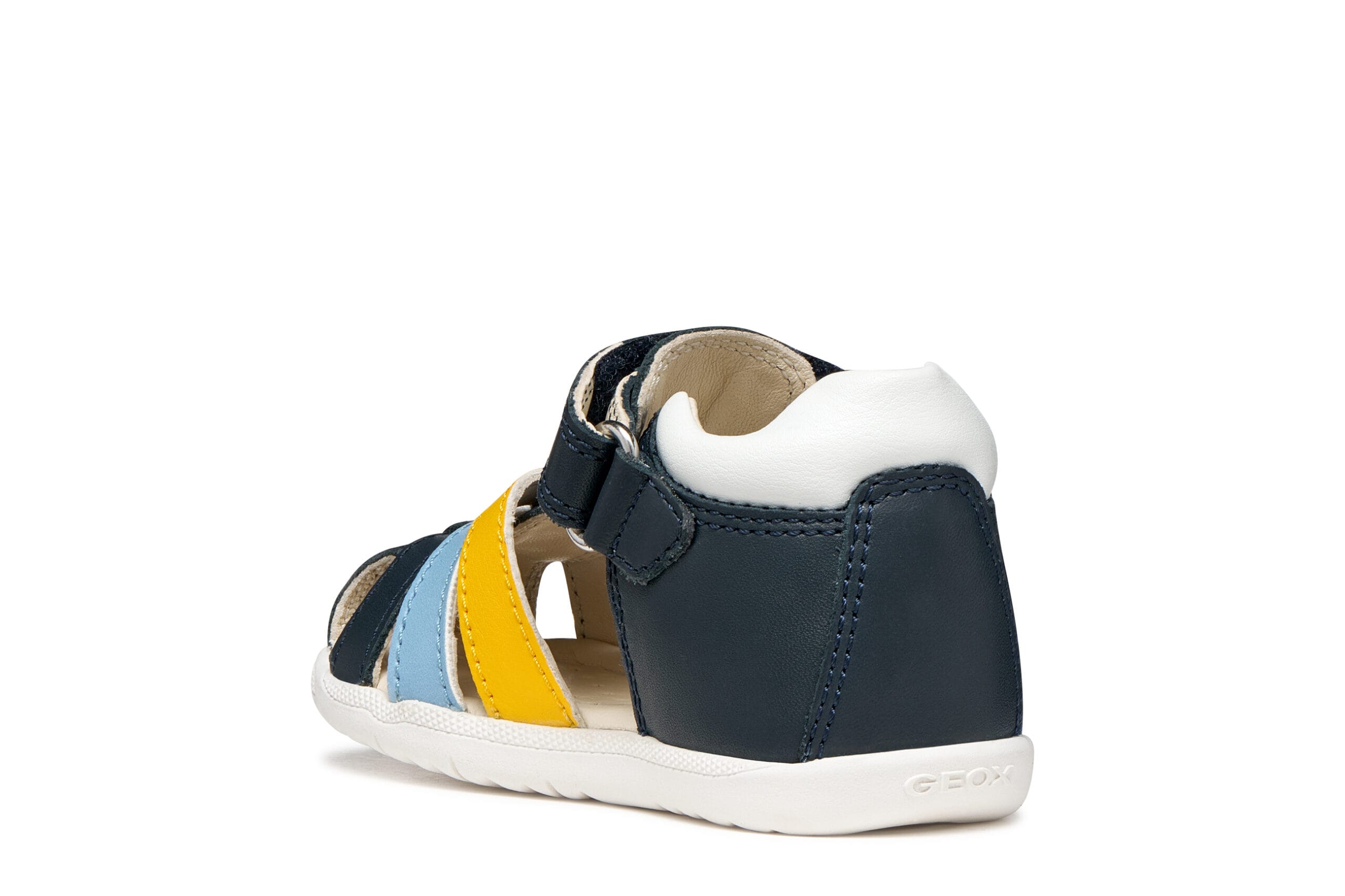 Geox Δερμάτινο Ανατομικό Παπουτσοπέδιλο Για Αγόρι Navy - Image 5