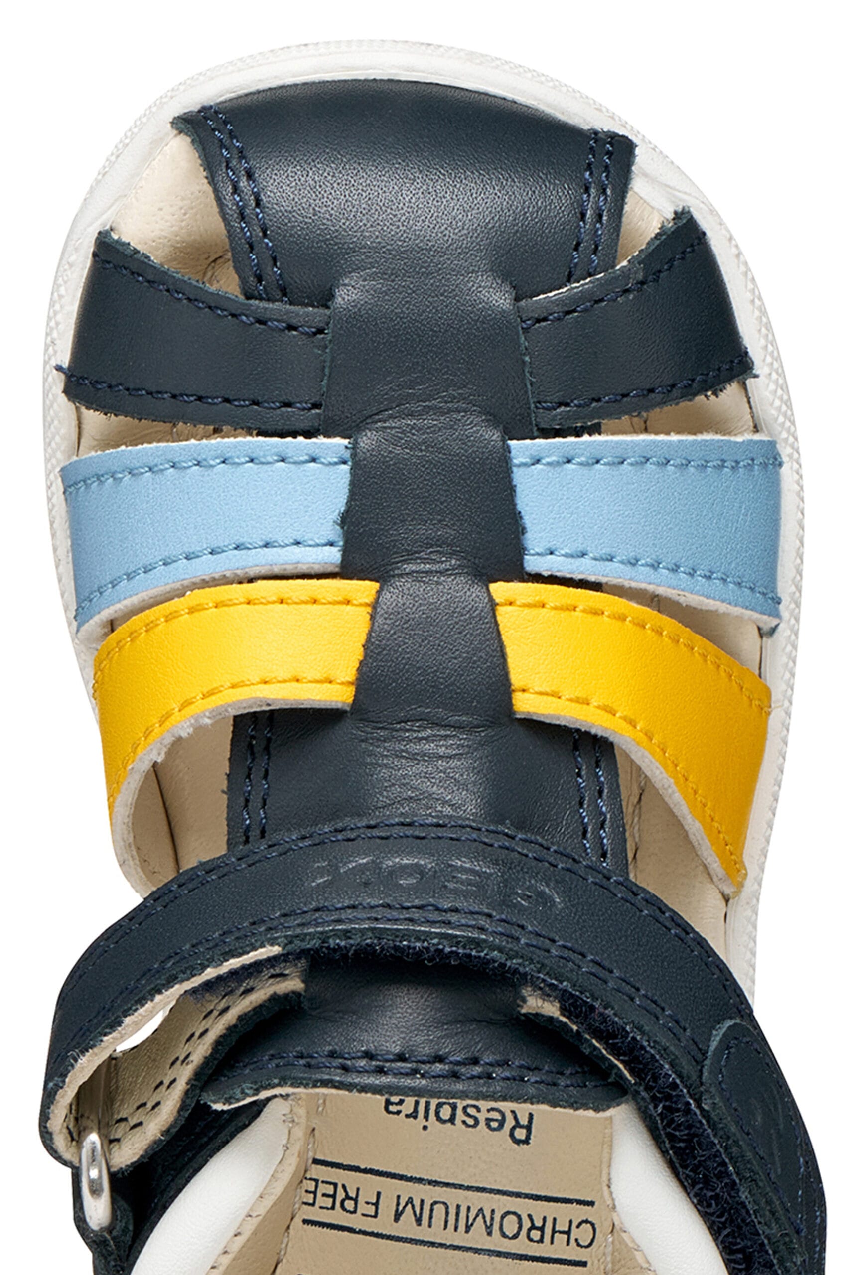 Geox Δερμάτινο Ανατομικό Παπουτσοπέδιλο Για Αγόρι Navy - Image 9