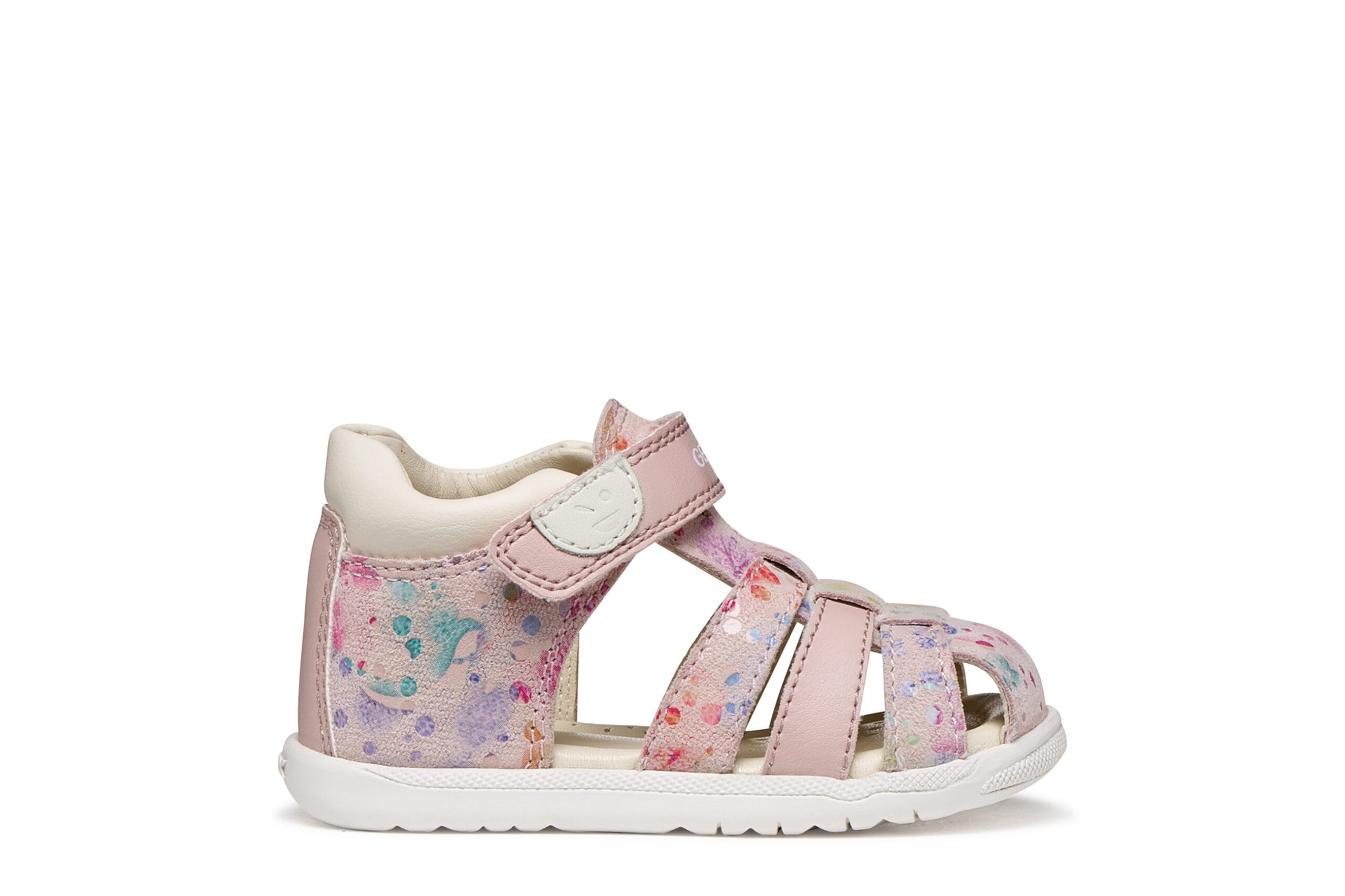 Geox Ανατομικό Δερμάτινο Παπουτσοπέδιλο Για Κορίτσι Ρόζ