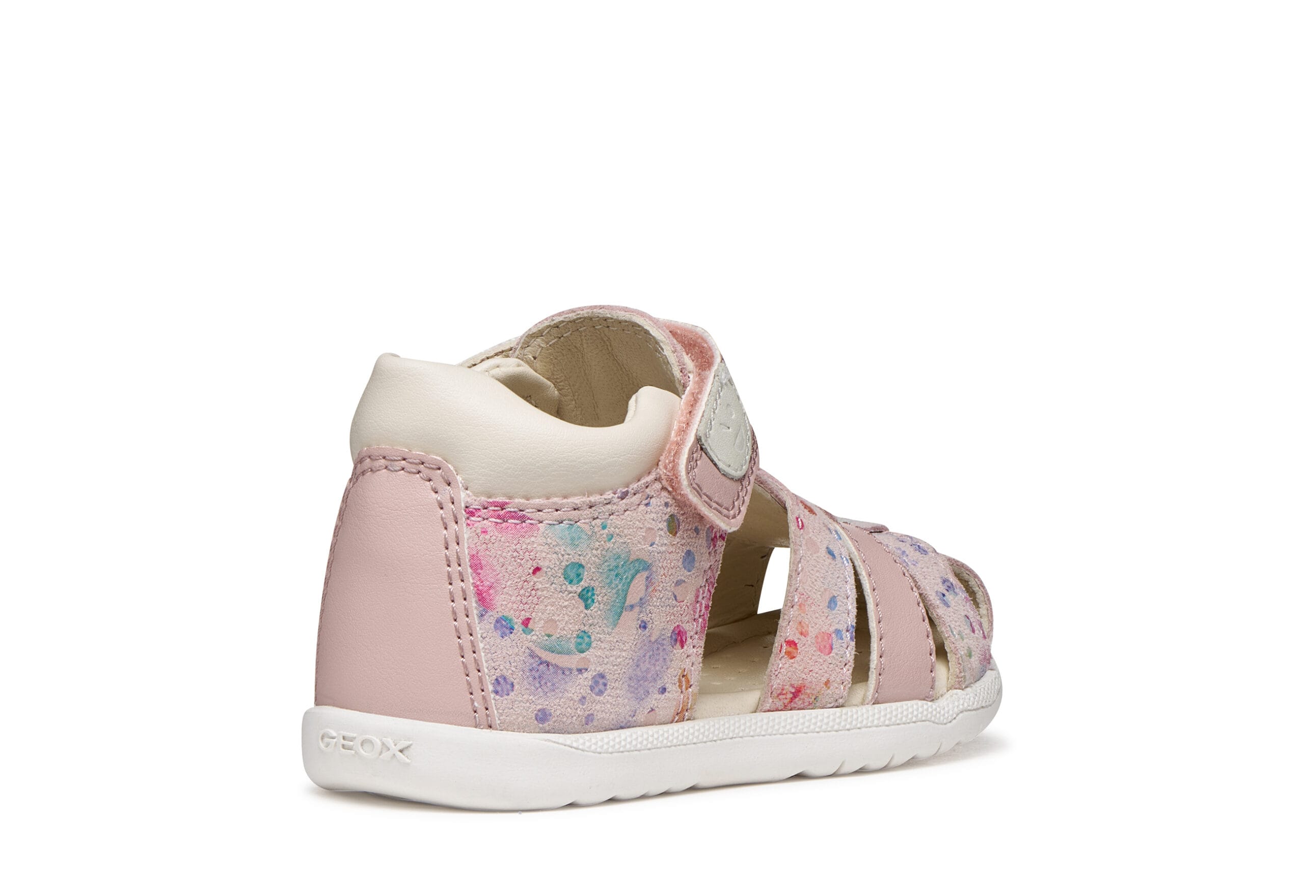 Geox Ανατομικό Δερμάτινο Παπουτσοπέδιλο Για Κορίτσι Ρόζ - Image 4