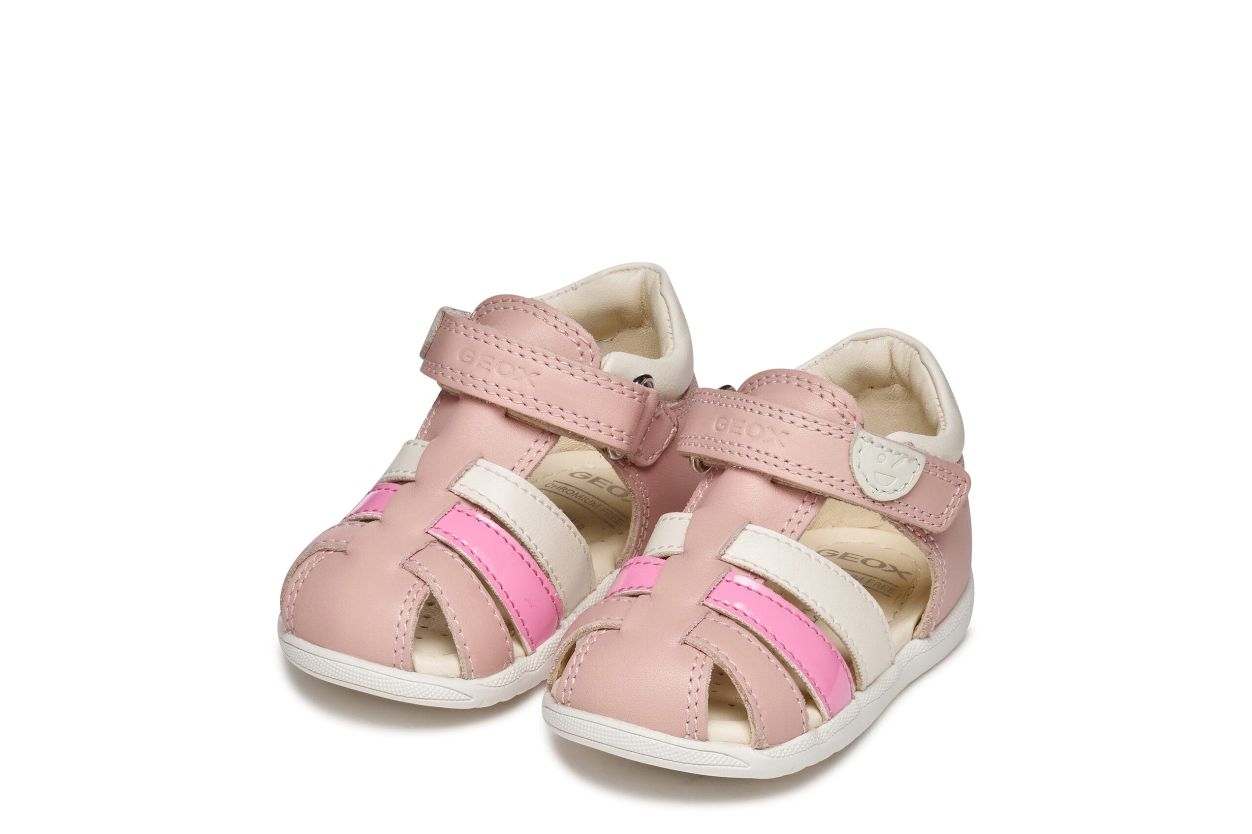 Geox Ανατομικό Δερμάτινο Παπουτσοπέδιλο Για Κορίτσι Απαλό Ρόζ - Image 6