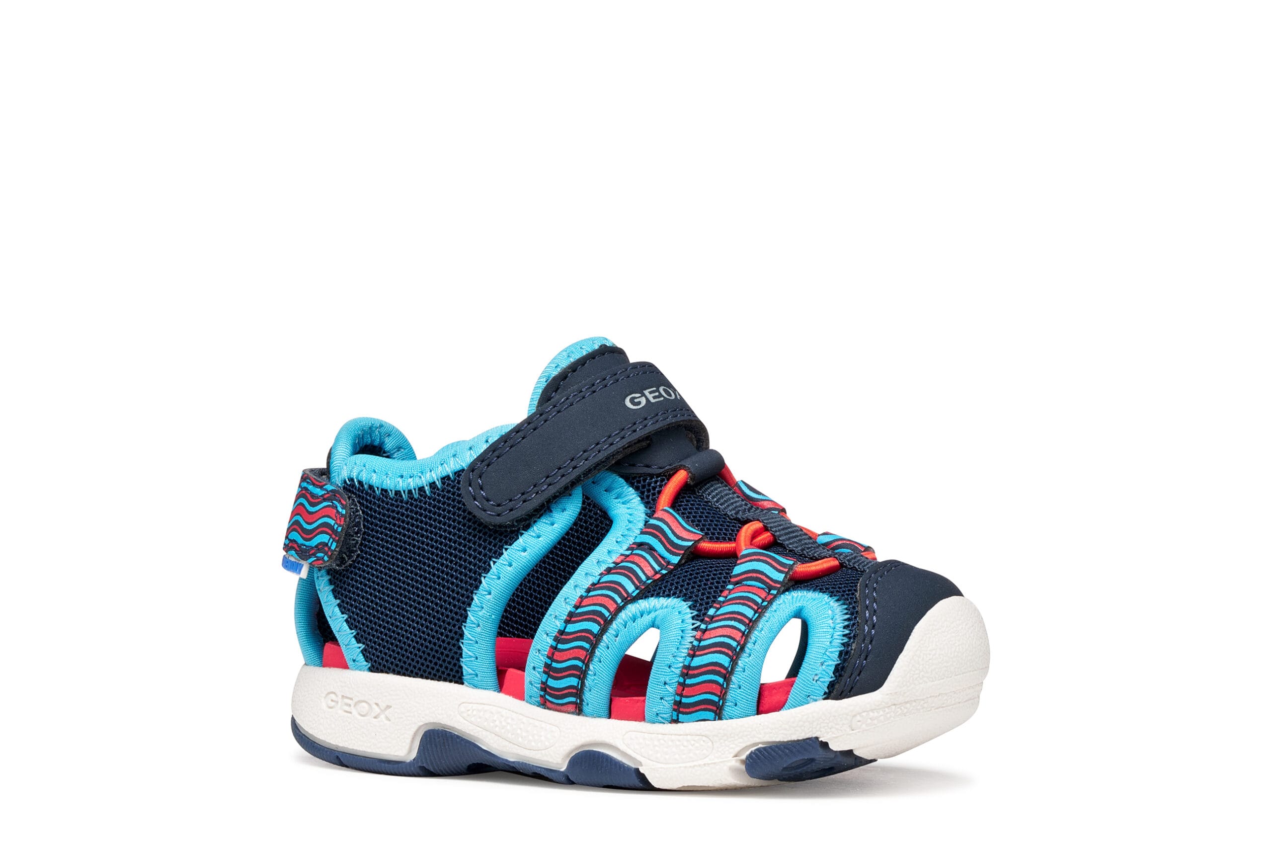 Geox Ανατομικό Αδιάβροχο Αθλητικό Παπουτσοπέδιλο Για Αγόρι Μπλέ/Γαλάζιο - Image 2