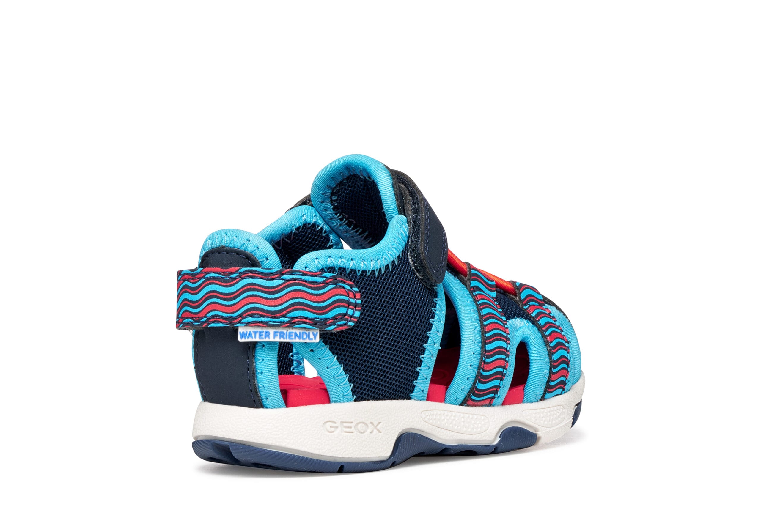 Geox Ανατομικό Αδιάβροχο Αθλητικό Παπουτσοπέδιλο Για Αγόρι Μπλέ/Γαλάζιο - Image 3