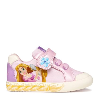 Geox Ανατομικό Sneaker Για Κορίτσι Ραπουνζέλ Ρόζ