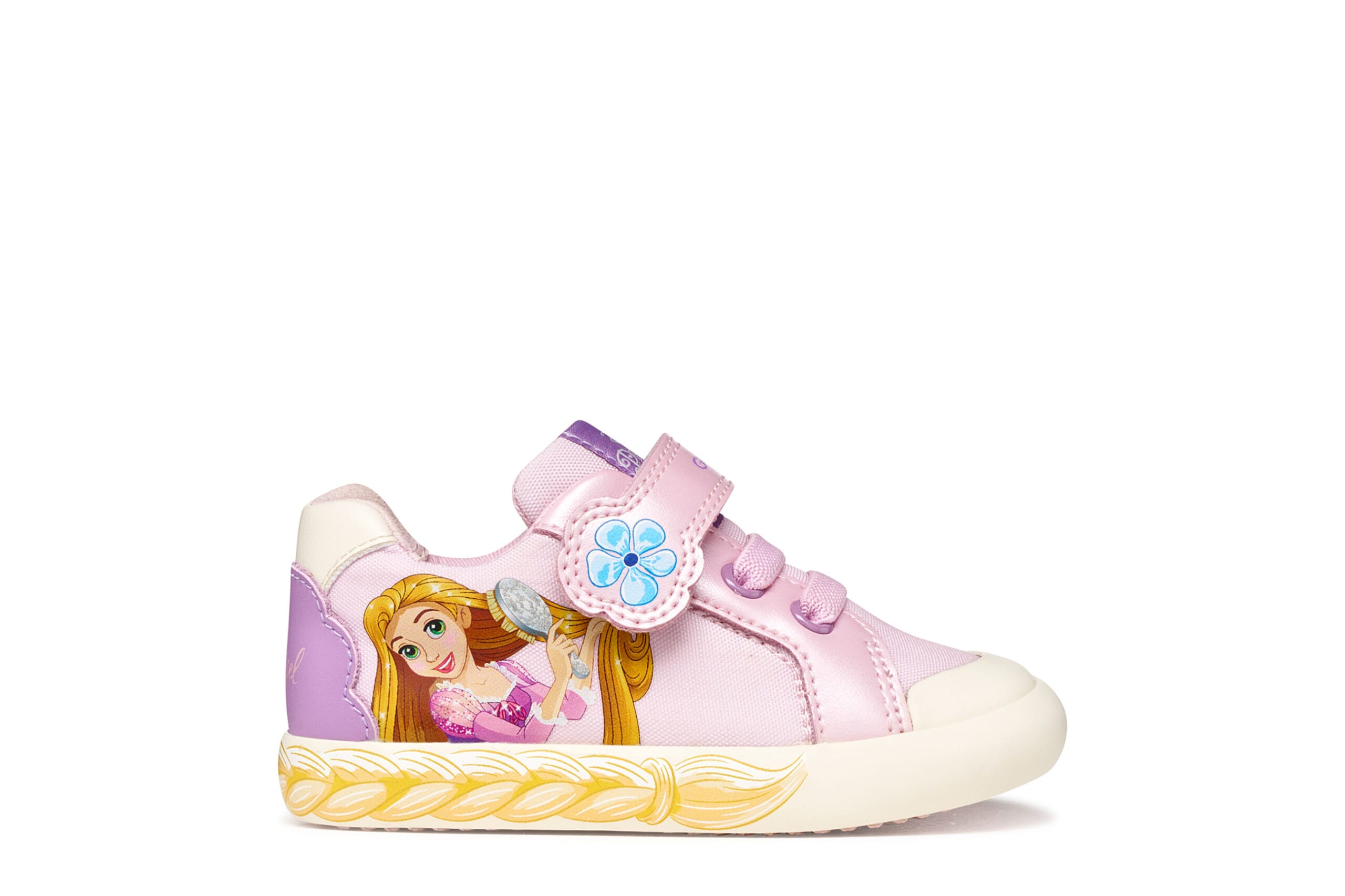Geox Ανατομικό Sneaker Για Κορίτσι Ραπουνζέλ Ρόζ