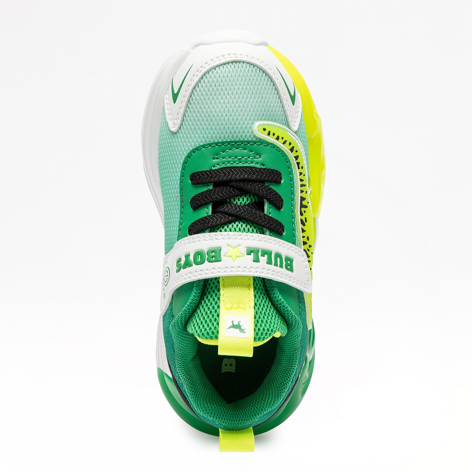 Bull Boys Ανατομικό Αθλητικό Για Αγόρι Πράσινο Με Φωτάκια - Image 4