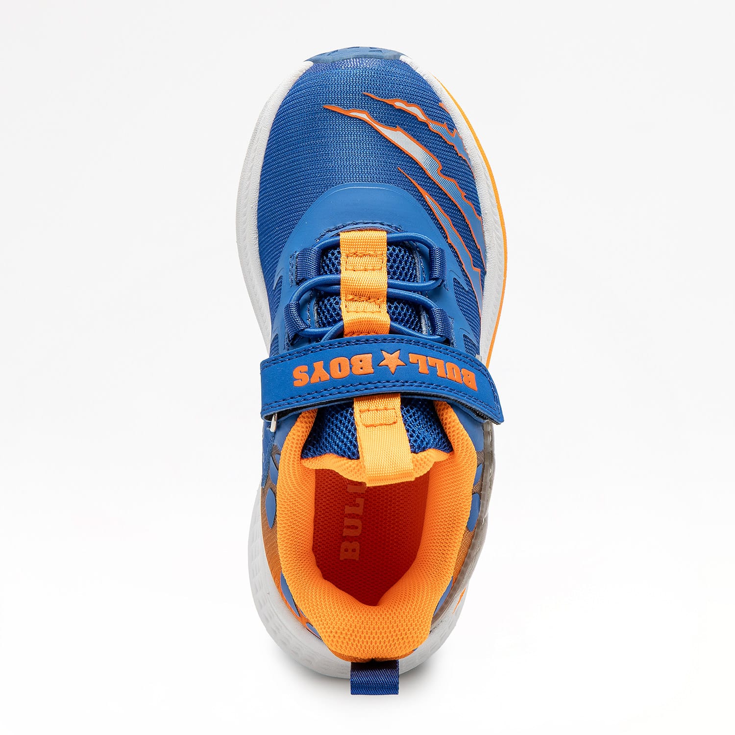 Bull Boys Ανατομικό Αθλητικο Για Αγόρι Μπλέ/Πορτοκαλί Με Φωτάκια - Image 2