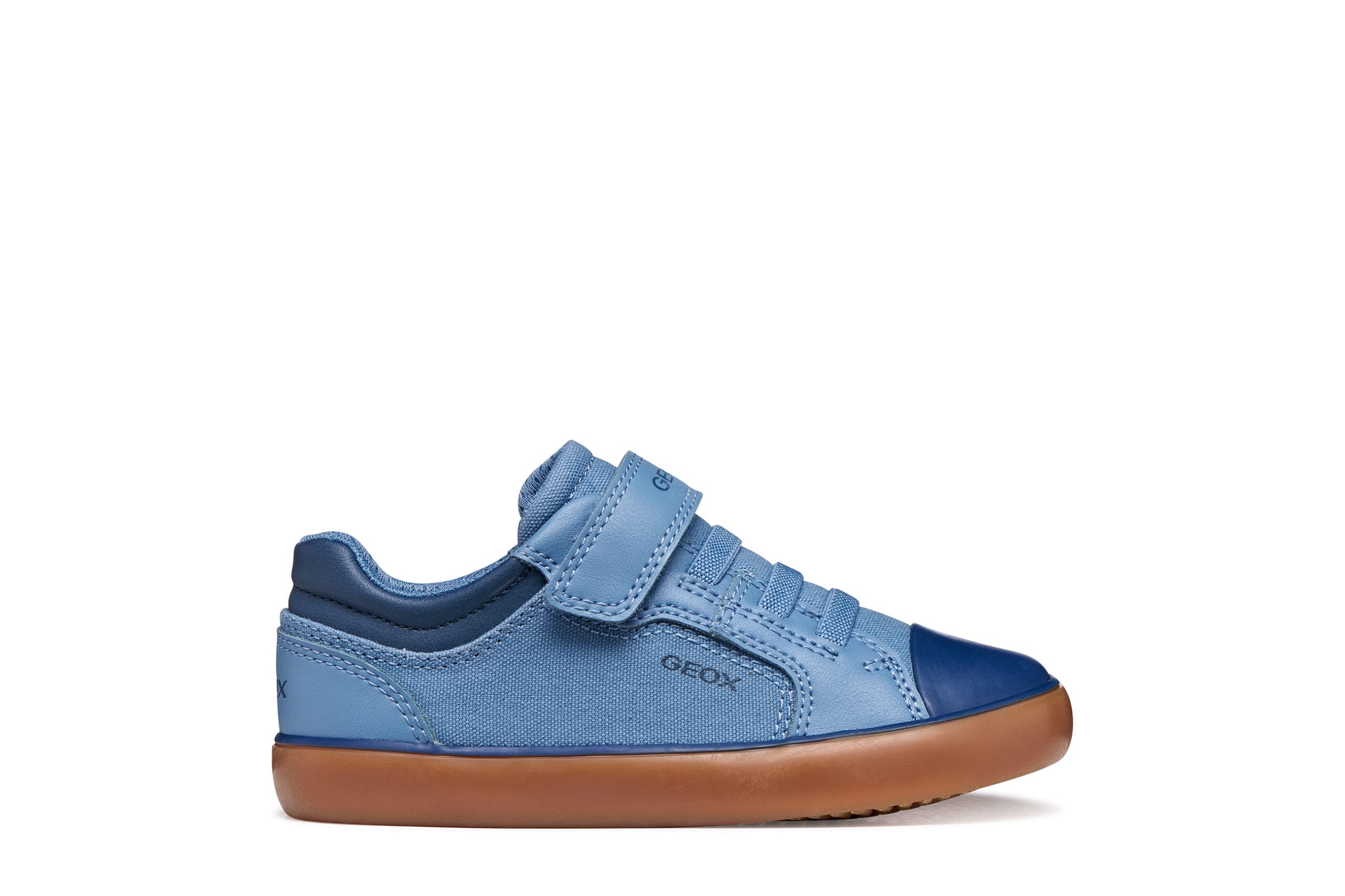 Geox Aνατομικό Sneaker Gια Aγόρι Mπλέ Jeans