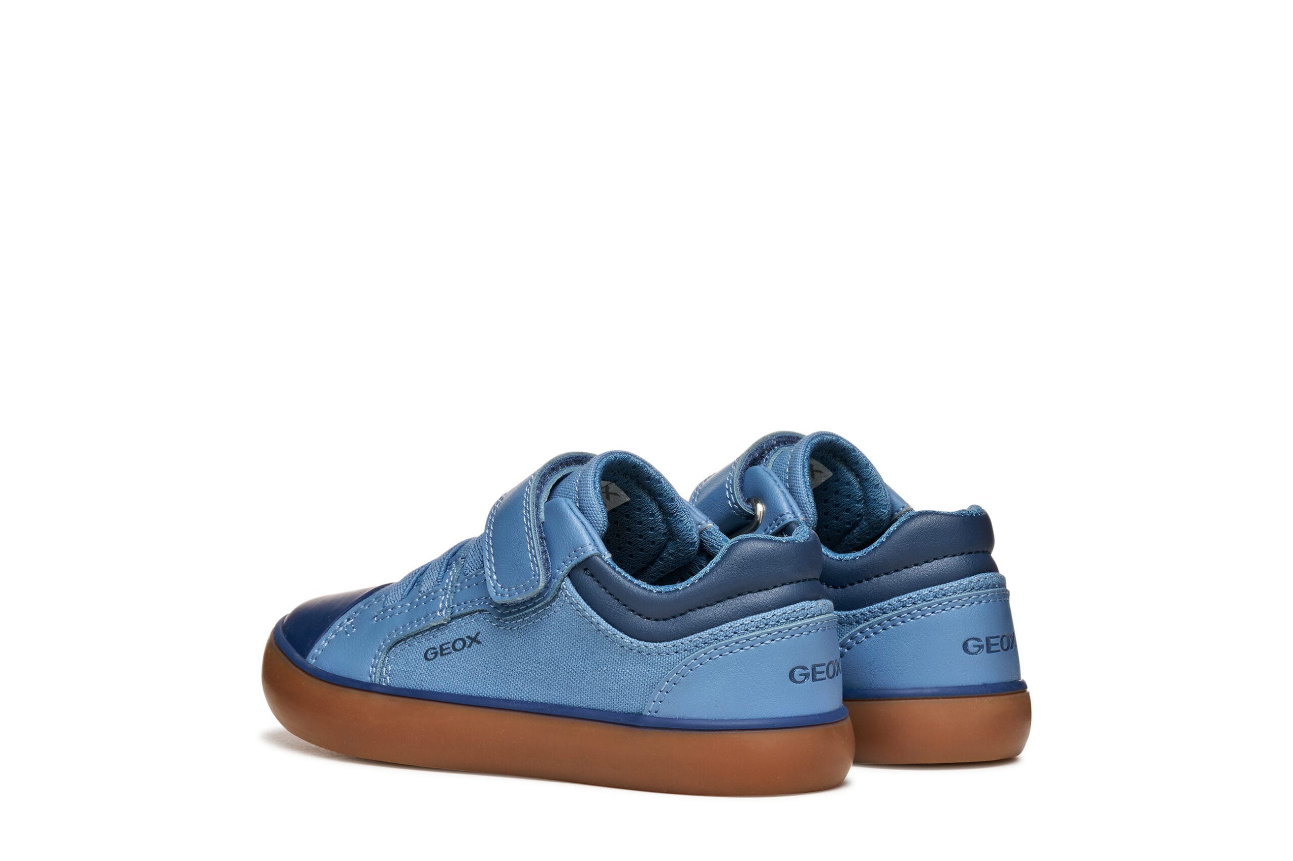 Geox Aνατομικό Sneaker Gια Aγόρι Mπλέ Jeans - Image 7