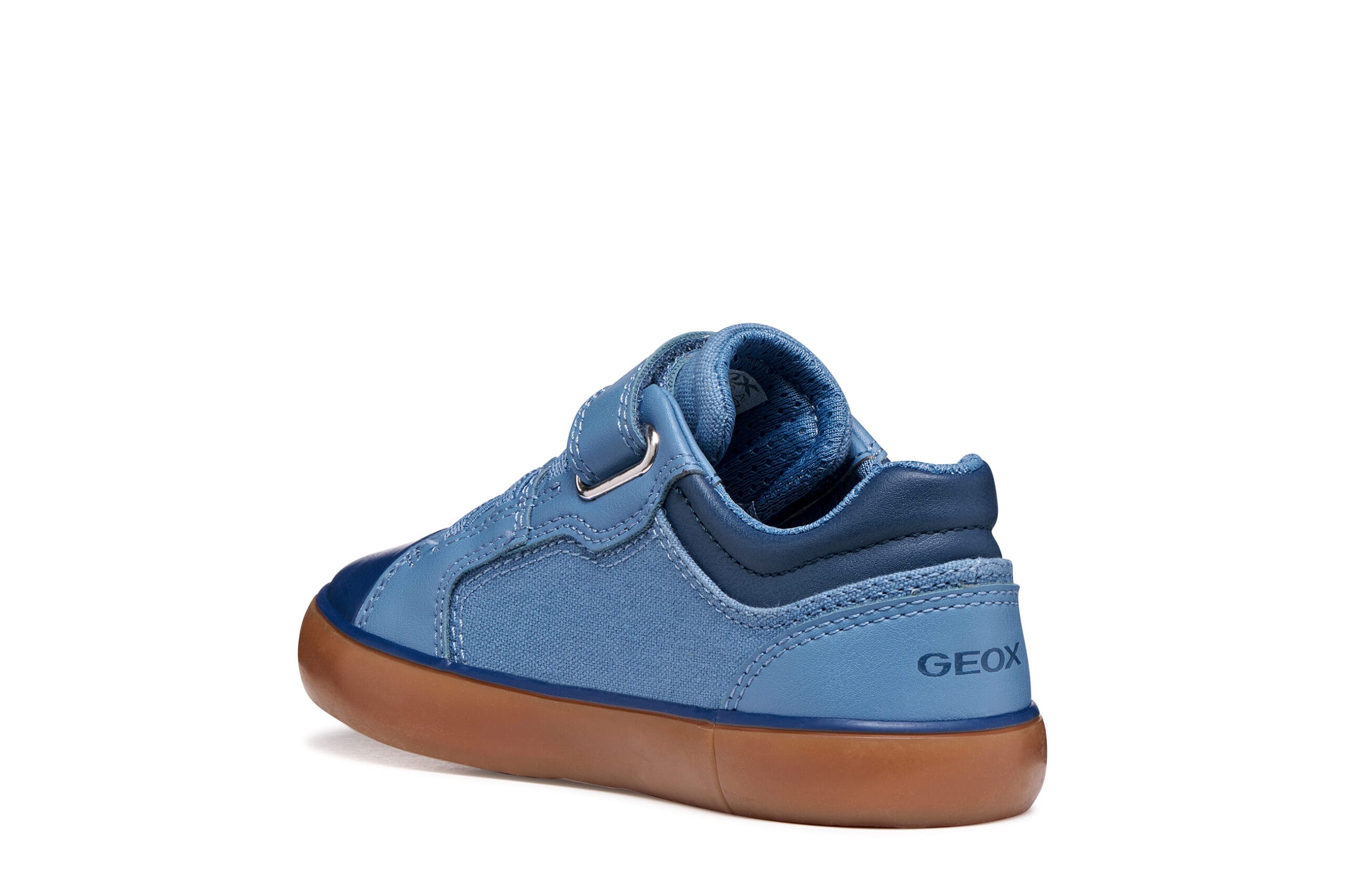 Geox Aνατομικό Sneaker Gια Aγόρι Mπλέ Jeans - Image 5